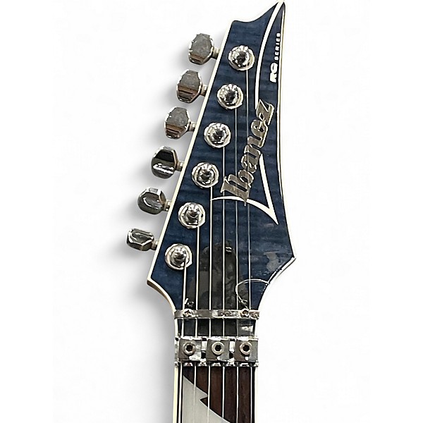Used Ibanez RG4EXFM1 Blue Solid Body Electric Guitar