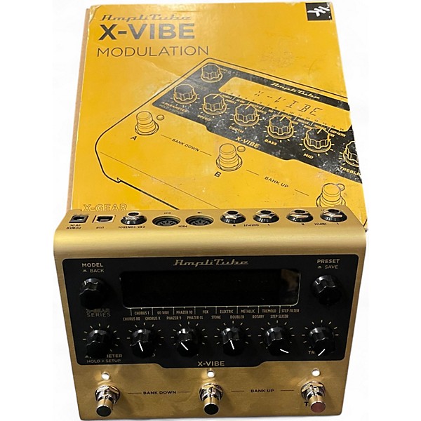Used Amplitube  X Gear X Vibe Effect Pedal Package