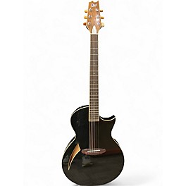 Used ESP LTD TL6 Black Acoustic Electric Guitar