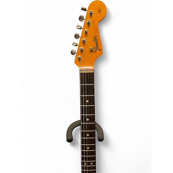 Vintage 1965 Fender Stratocaster 2 Color Sunburst Solid Body Electric Guitar