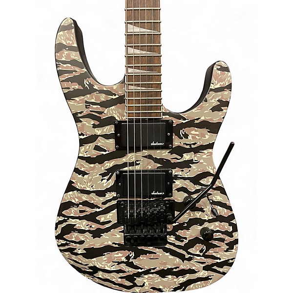 Used Jackson SLX Soloist Camo Solid Body Electric Guitar
