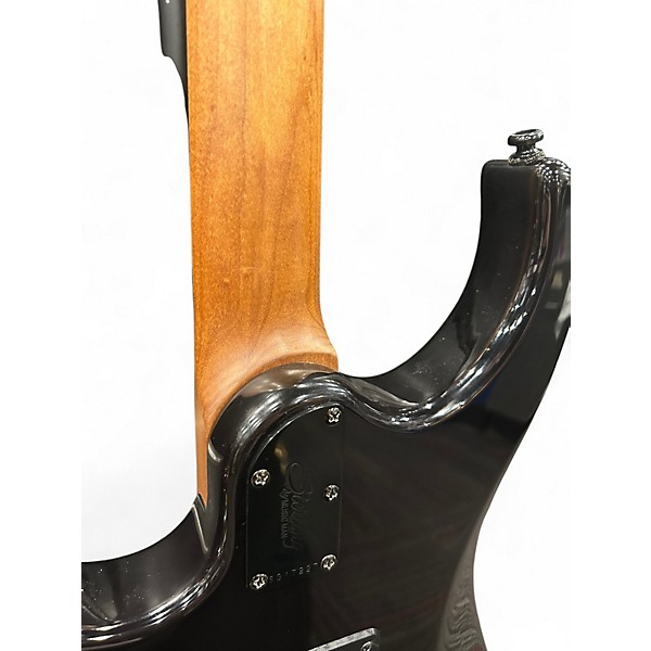 Used Sterling by Music Man JP 150DFM Eminence Purple Solid Body Electric Guitar