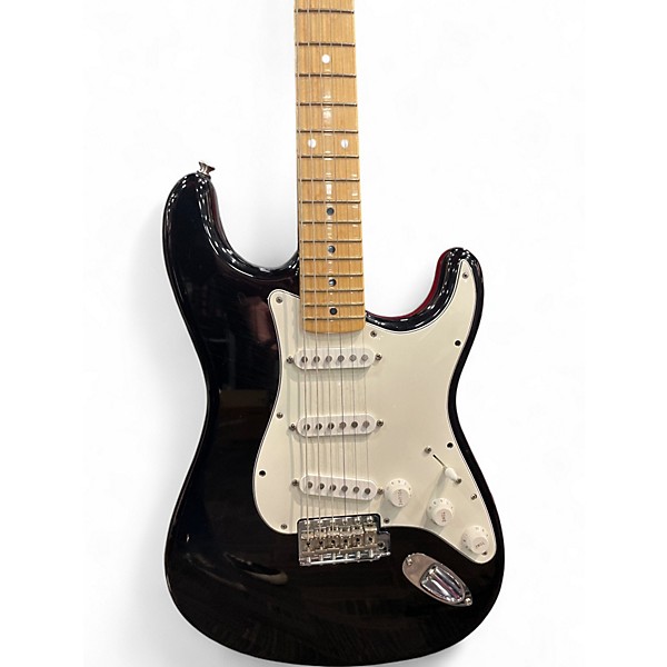 Used 2016 Fender American Vintage 1956 Stratocaster Black Solid Body Electric Guitar