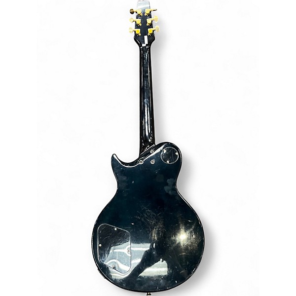 Used 1990s Aria Pro Ii PE-DLX Blue Solid Body Electric Guitar