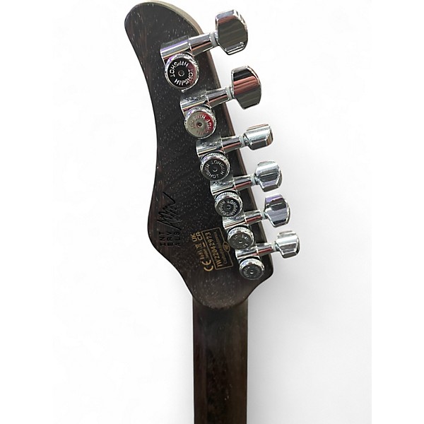 Used Schecter Guitar Research am6 turqoise Electric Guitar