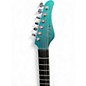 Used Schecter Guitar Research am6 turqoise Electric Guitar
