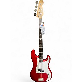 Used Fujigen J-STANDARD Chrome Red Electric Bass Guitar