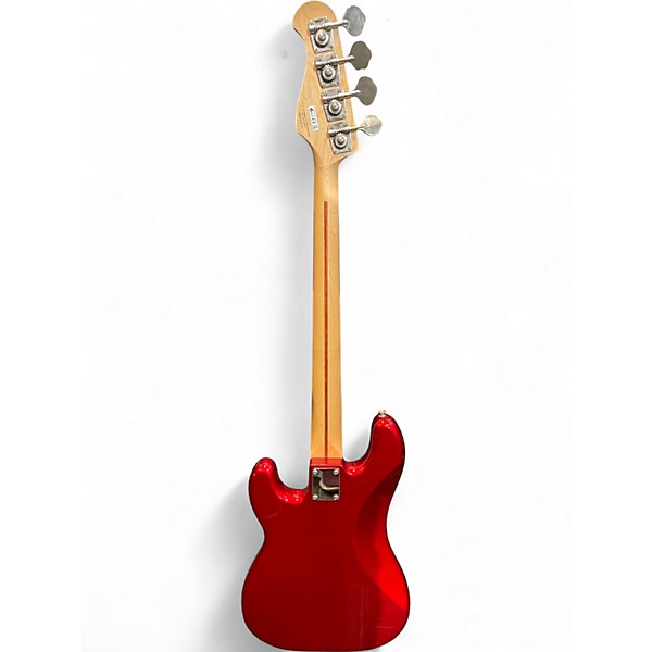Used Fujigen J-STANDARD Chrome Red Electric Bass Guitar