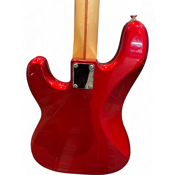Used Fujigen J-STANDARD Chrome Red Electric Bass Guitar