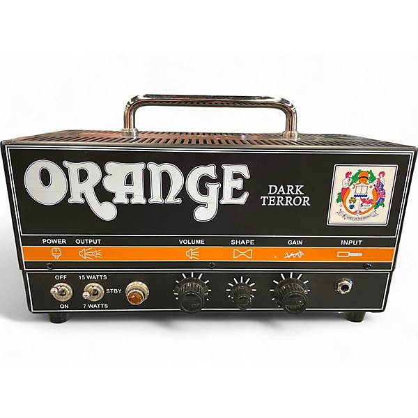 Used Orange Amplifiers DA15H Dark Terror 15W Tube Guitar Amp Head