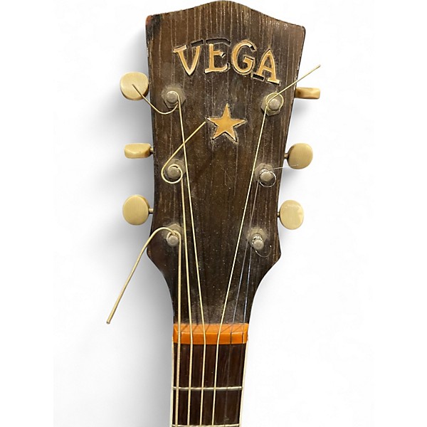 Vintage 1940s Vega C-46 Archtop Sunburst Acoustic Guitar