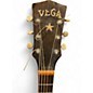 Vintage 1940s Vega C-46 Archtop Sunburst Acoustic Guitar