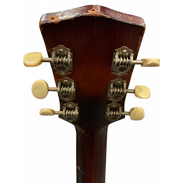Vintage 1940s Vega C-46 Archtop Sunburst Acoustic Guitar