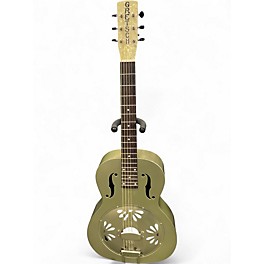Used Gretsch Guitars G9201 Honeydipper Metal Round Neck Natural Resonator Guitar