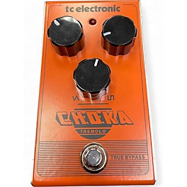 Used TC Electronic Choka Tremolo Effect Pedal