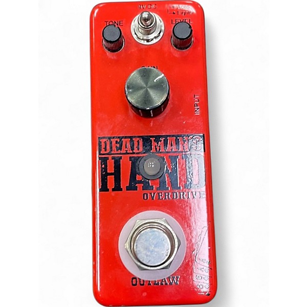 Used Outlaw Effects DEAD MAN'S HAND Effect Pedal