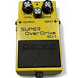 Used BOSS SD1 Super Overdrive Effect Pedal