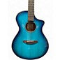 Used Breedlove Discovery Concert BLUE Acoustic Guitar