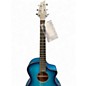 Used Breedlove Discovery Concert BLUE Acoustic Guitar