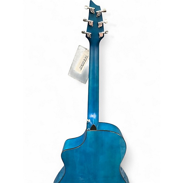 Used Breedlove Discovery Concert BLUE Acoustic Guitar