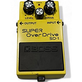 Used BOSS SD1 Super Overdrive Effect Pedal