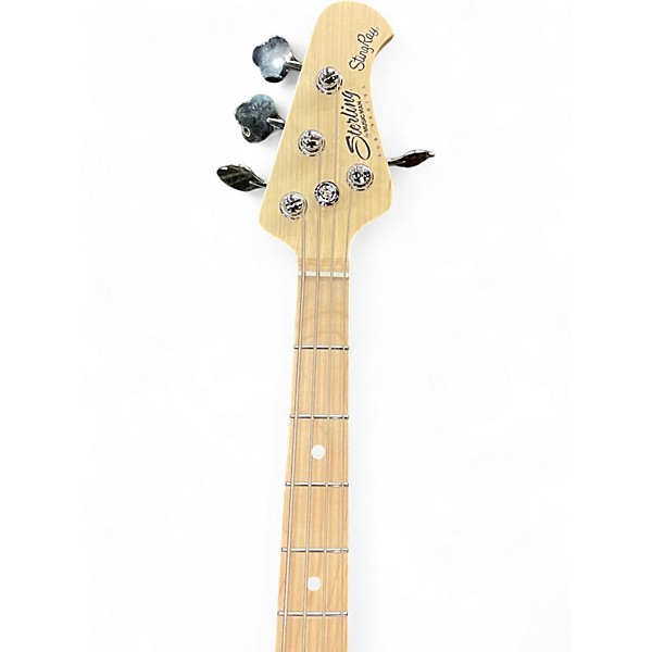 Used Sterling by Music Man STING RAY Candy Apple Red Electric Bass Guitar