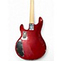 Used Sterling by Music Man STING RAY Candy Apple Red Electric Bass Guitar
