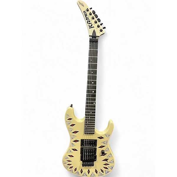 Used Kramer NIGHTSWAN Aztec Marble Solid Body Electric Guitar