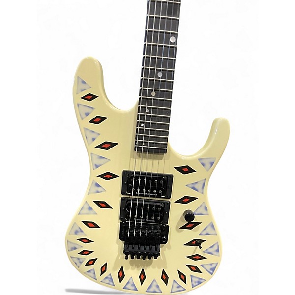 Used Kramer NIGHTSWAN Aztec Marble Solid Body Electric Guitar