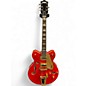 Used Gretsch Guitars G5422TG Electromatic Classic with Bigsby Orange Satin Hollow Body Electric Guitar thumbnail
