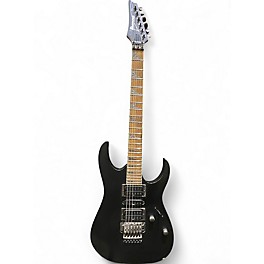 Used Ibanez RG5EX1 Black Solid Body Electric Guitar