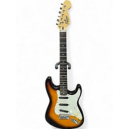 Used Squier Standard Stratocaster 2 Color Sunburst Solid Body Electric Guitar