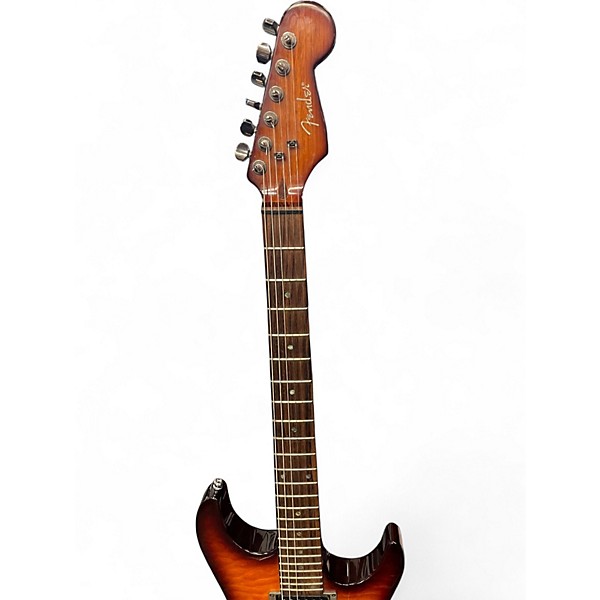 Used Fender Showmaster Tobacco Sunburst Solid Body Electric Guitar