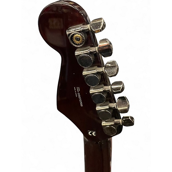 Used Fender Showmaster Tobacco Sunburst Solid Body Electric Guitar