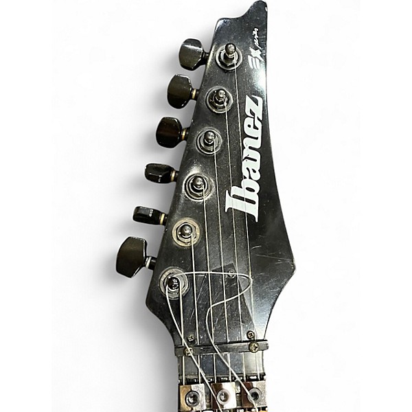 Used 1980s Ibanez EX270C Blue Solid Body Electric Guitar