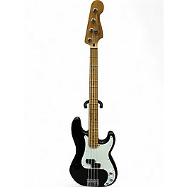 Used Fender Standard Precision Bass black Electric Bass Guitar
