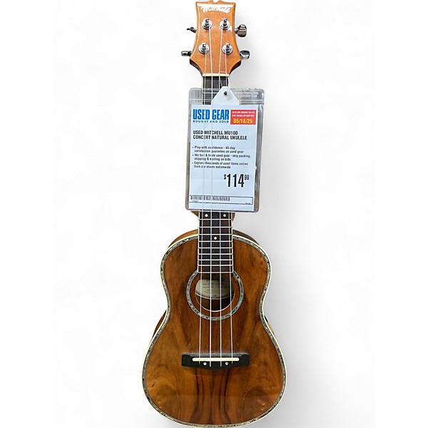 Used Mitchell MU100 Concert Natural Ukulele,New Products : American Fashion Style Bags On Sale