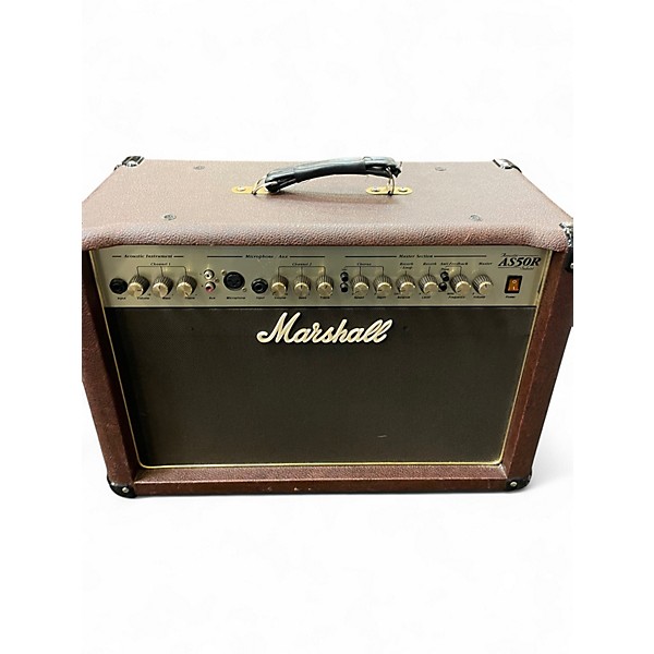 Used Marshall AS50R 50W 2X8 Acoustic Guitar Combo Amp