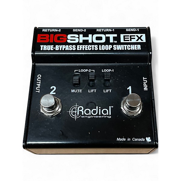 Used Radial Engineering BIGSHOT EFX Pedal
