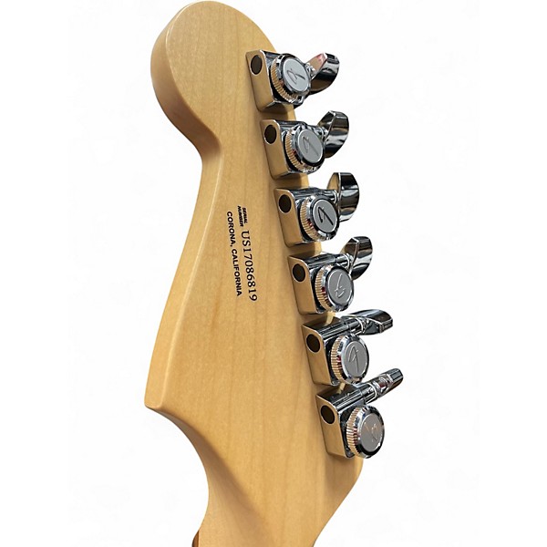 Used Fender American Elite Stratocaster Pearl White Solid Body Electric Guitar