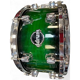 Used Ddrum 13in DOMINION GREEN BURST Drum