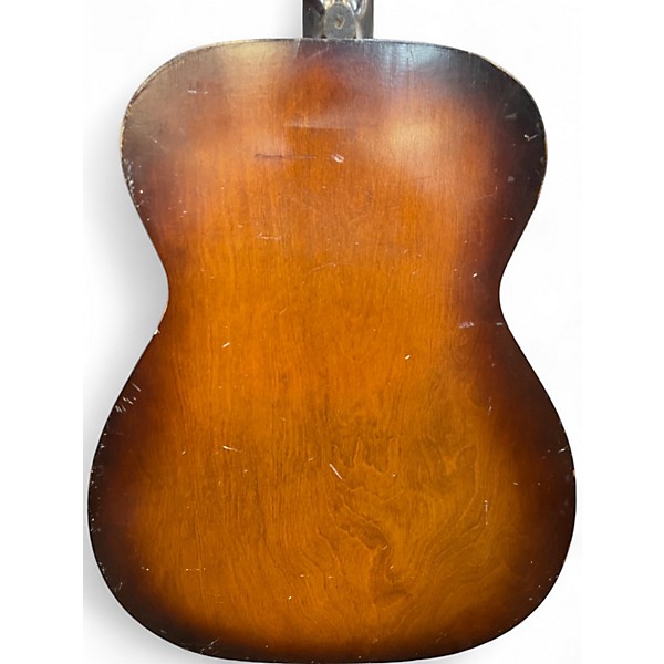 Vintage 1940s Stella H1141 2 Color Sunburst Acoustic Guitar 2