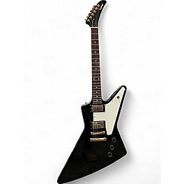Used Epiphone Explorer Black Solid Body Electric Guitar