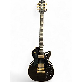 Used Epiphone Les Paul Custom Ebony Solid Body Electric Guitar