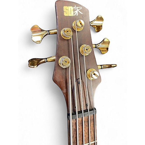 Used Ibanez SR1205E PREMIUM Vintage Natural Electric Bass Guitar