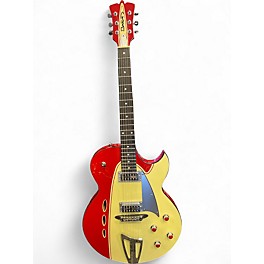 Used Backlund  ROCKERBOX II RED CREAM Hollow Body Electric Guitar