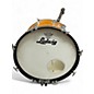Vintage 1960s Ludwig 3 Piece Beat Down Orange Sparkle Drum Kit