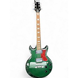 Used Ibanez AX120 METALLIC FOREST GREEN Solid Body Electric Guitar