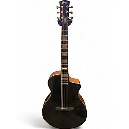 Used Cort Modern Masterpiece Series TRANS BLACK Acoustic Electric Guitar