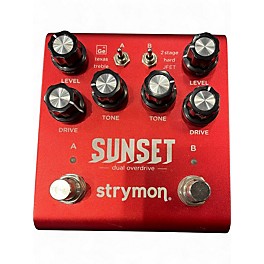 Used Strymon SUNSET DAUL OVERDRIVE Effect Pedal
